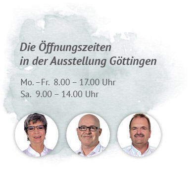 Öffnungszeiten der Ausstellung