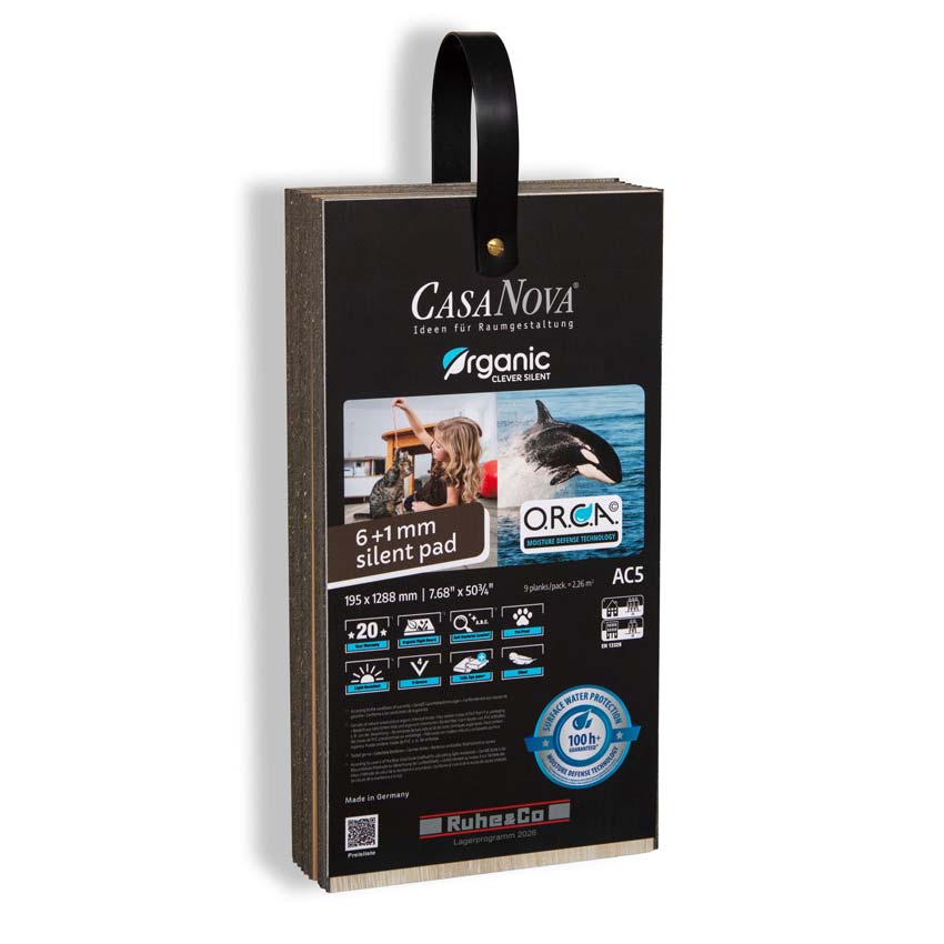 6 + 1 mm silent pad