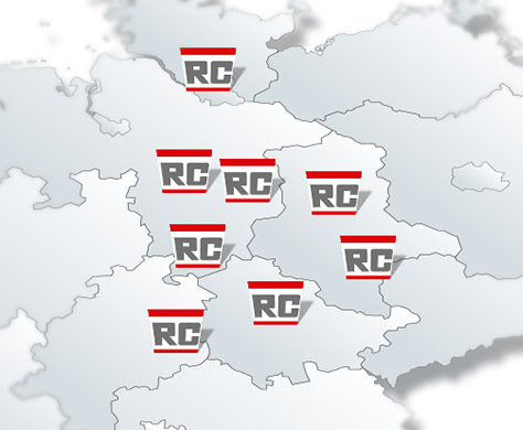 Standorte in Deutschland von Ruhe und Co.